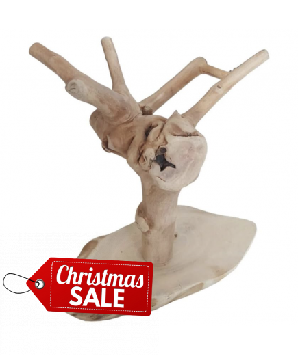 Java Wood Tiny Tree Parrot Stand